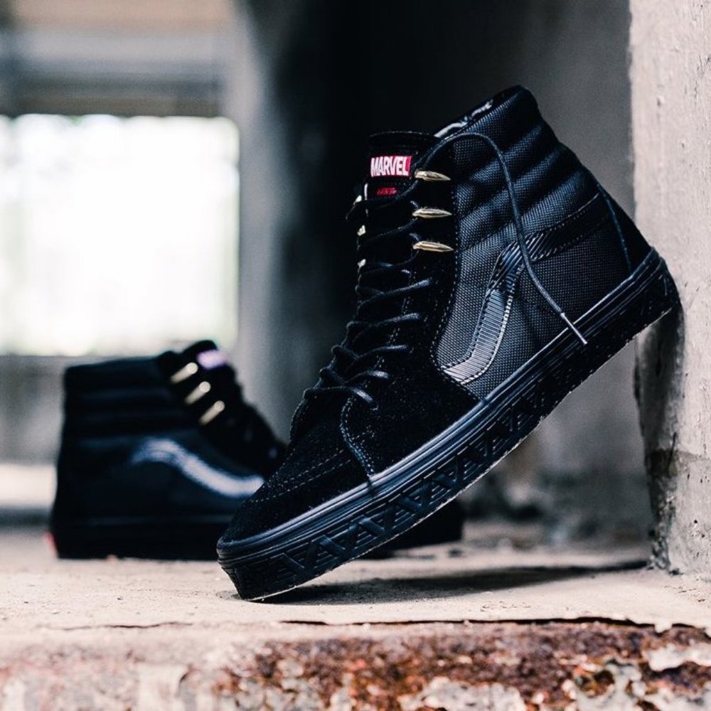 Limited Vans SK8-Hi Black Panther